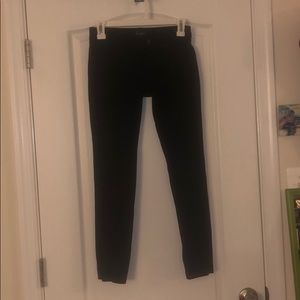 Black Midrise Jeggings